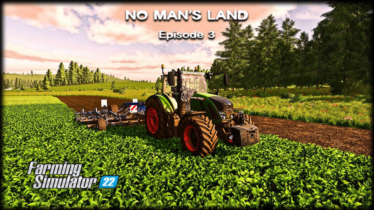 Cultivating oilseed radish, seeding wheat & barley, rolling No mans