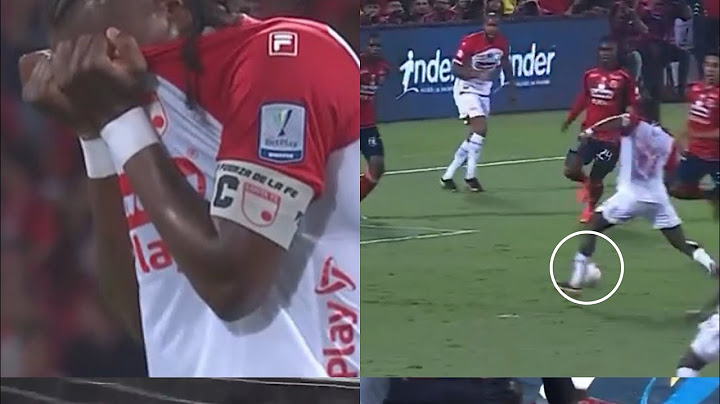 Injured hero! Rodallega gives Santa Fe the title with one leg injury.