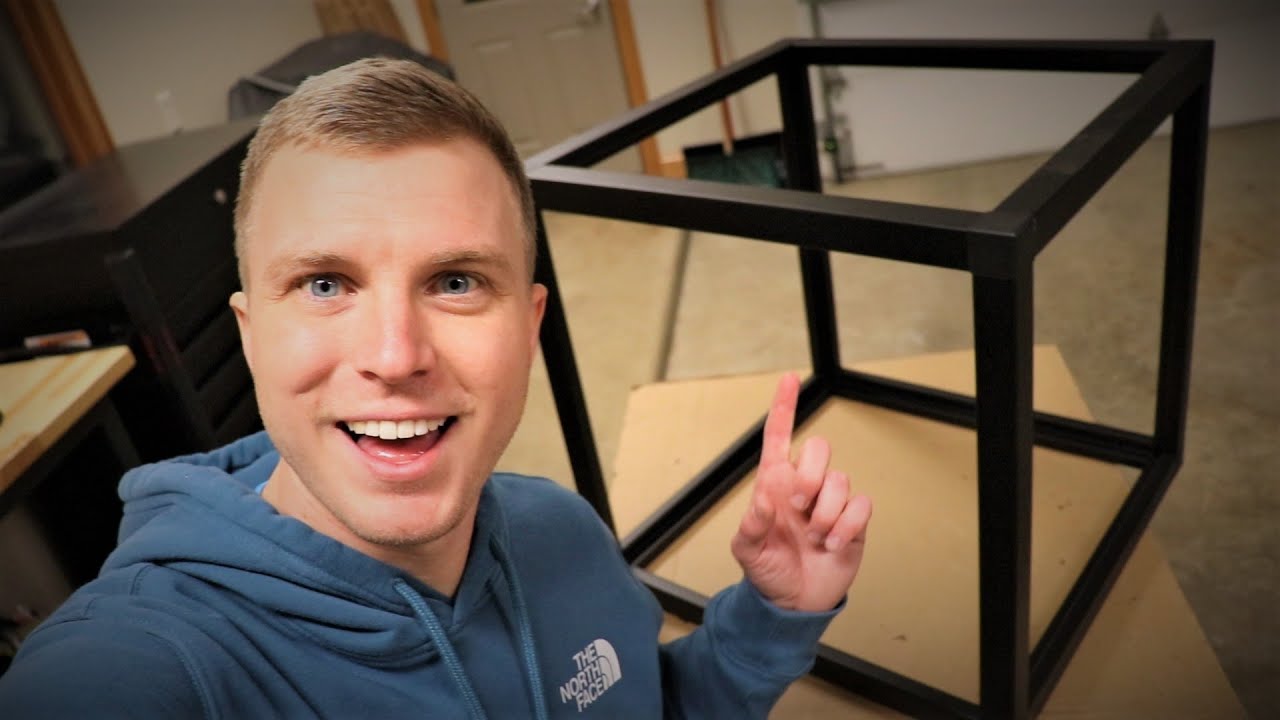 How to build a simple metal frame WITHOUT WELDING YouTube