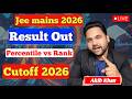 JEE Mains 2026 January result OUT | Percentile vs Rank, Cutoff &amp; Rank Analysis | 9star Academy #nta