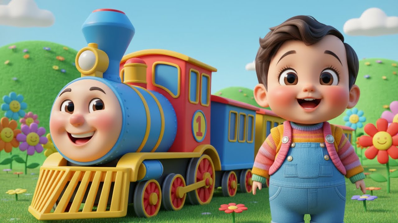 My First Train Rise My First Train Ride Choo Choo 🚂 | Train Song for Kids | Nursery Rhymes ...