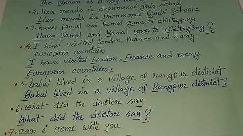Class: 3/ Sub: English 2nd/ Topic: Capital Letters &Punctuation Marks/ Lecture: 60/ Ferdousi Sultana
