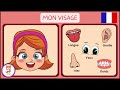 Les parties du visage  vocabulaire pour enfants en franais