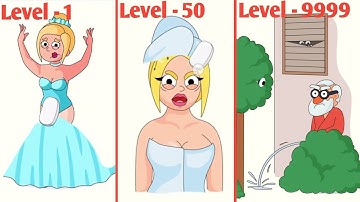 Dop 2 Delete One Part Level -1 Level -50 Level 9999 All Levels Solve Game play #Dop2 #ViralVideo  