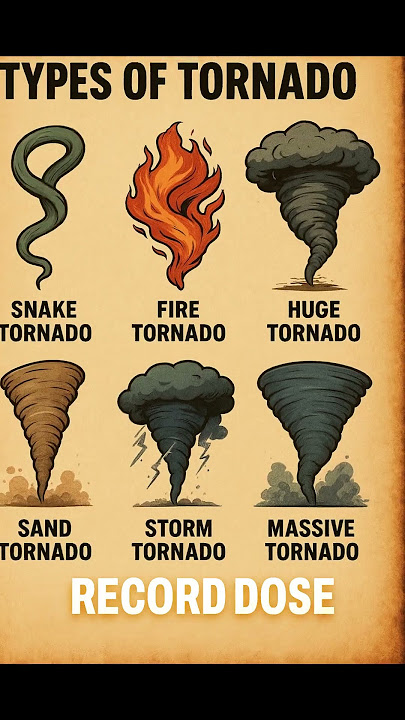 🌎Discover Types of Tornado | Part: 2