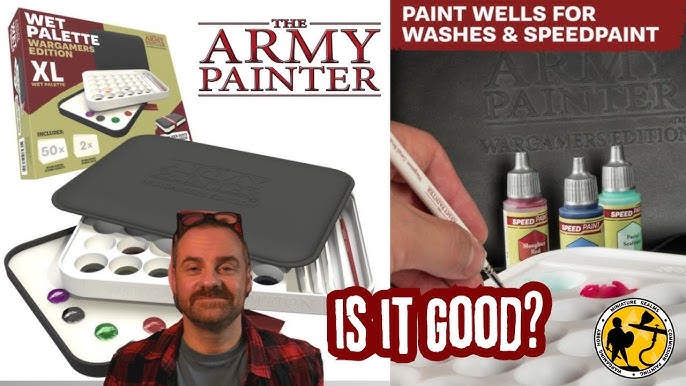  The Army Painter - Wet Palette with 50 Palette Sheets and 2  Sponges and 2 Part Modeling Clay, 20cm - The Original Green Stuff  Kneadatite : Arts, Crafts & Sewing