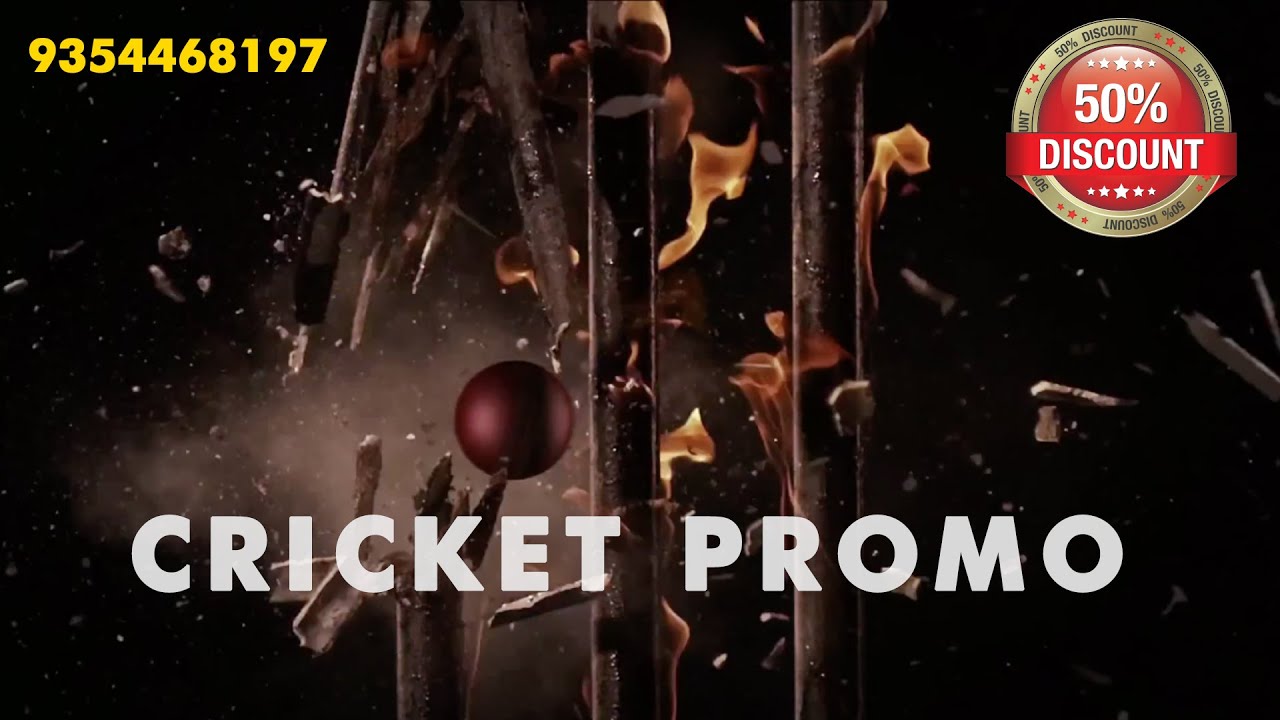Cricket Promo Video I Cricket Intro YouTube