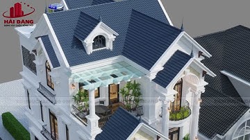 MÊ MẨN VỚI MẪU BIỆT THỰ MÁI THÁI CAO CẤP TẠI NAM ĐỊNH | KIẾN TRÚC HẢI ĐĂNG