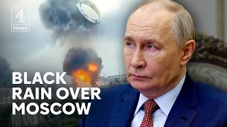Moscow choked with smoke after massive Ukraine drone attack