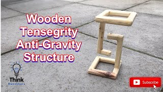 #tensegrity #wood #diy #making making a wood tensegrity structure