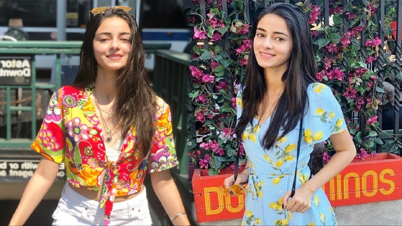 Student Of The Year 2 Actress Ananya Pandey Chilling In US With Family ...