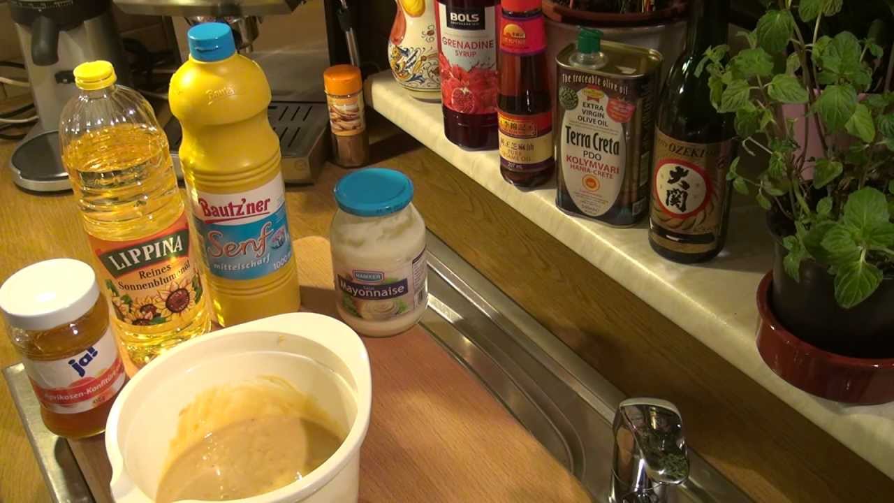 Fondue - Fonduesauce - Aprikosen-Senf-Sauce -- schnell, lecker ...