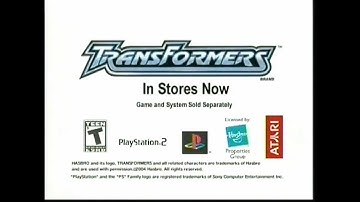 Transformers (Armada) PS2 Game TV Commercial