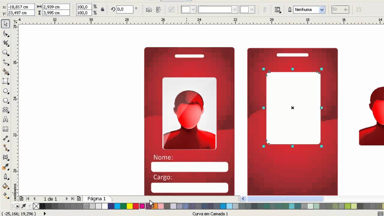 Como Fazer Cracha De Identificação No Word