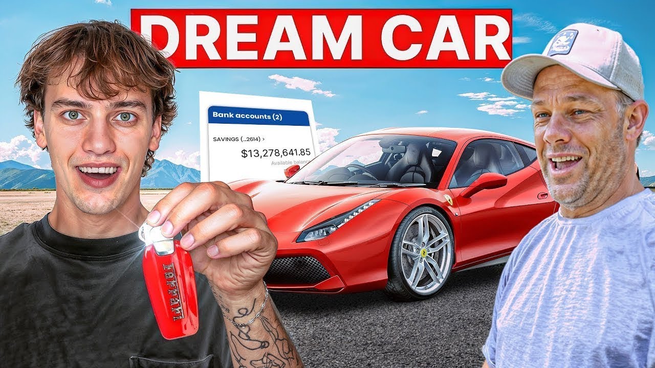 POV: You Retired your Dad and Bought him a Ferrari at 21 years old