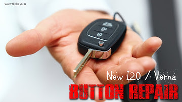 Hyundai I20 Flip Key Button Repair
