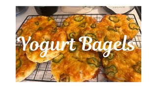 Jalapeño Cheddar Bagels