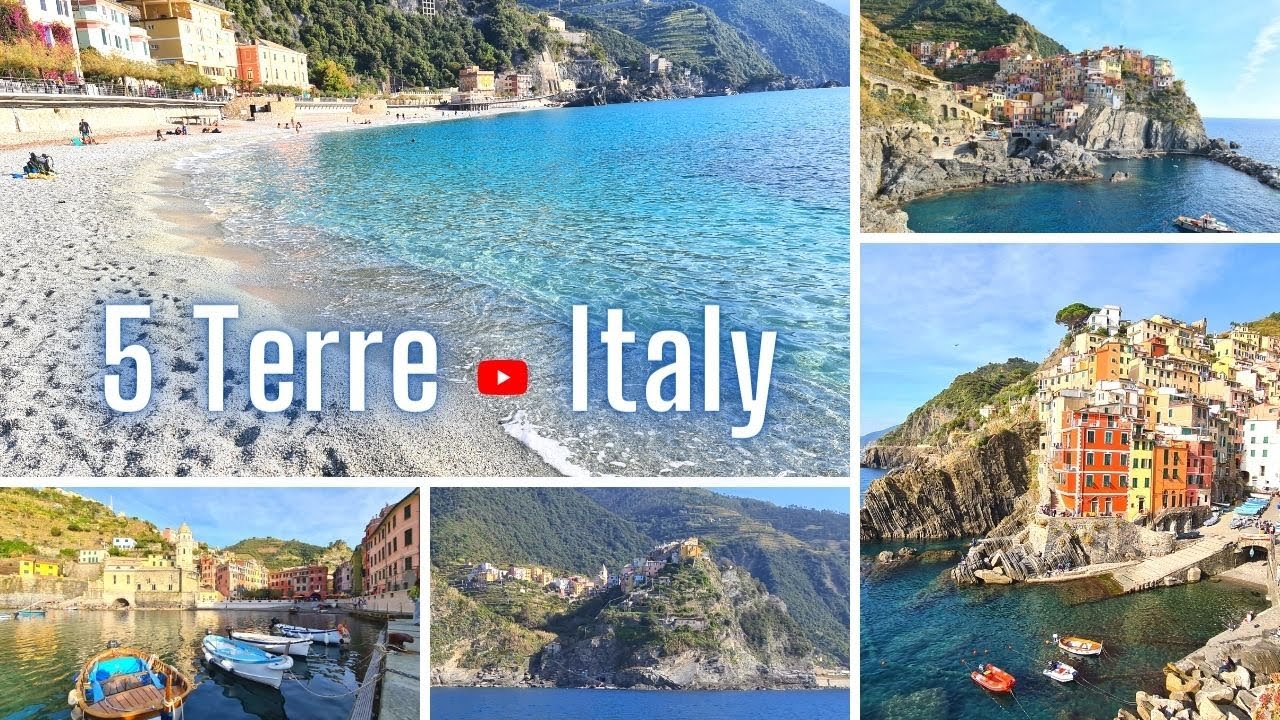 ITALY Cinque Terre town names: Can you remember and pronounce well all the  names of the 5 Terre?