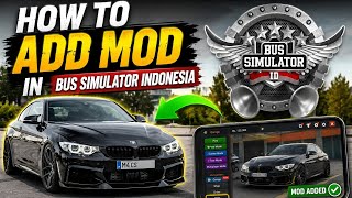 🔥 How To Add Car Mod in Bus Simulator Indonesia (BUSSID) 🚗✨ | Easy Tutorial 😍🔥 screenshot 4