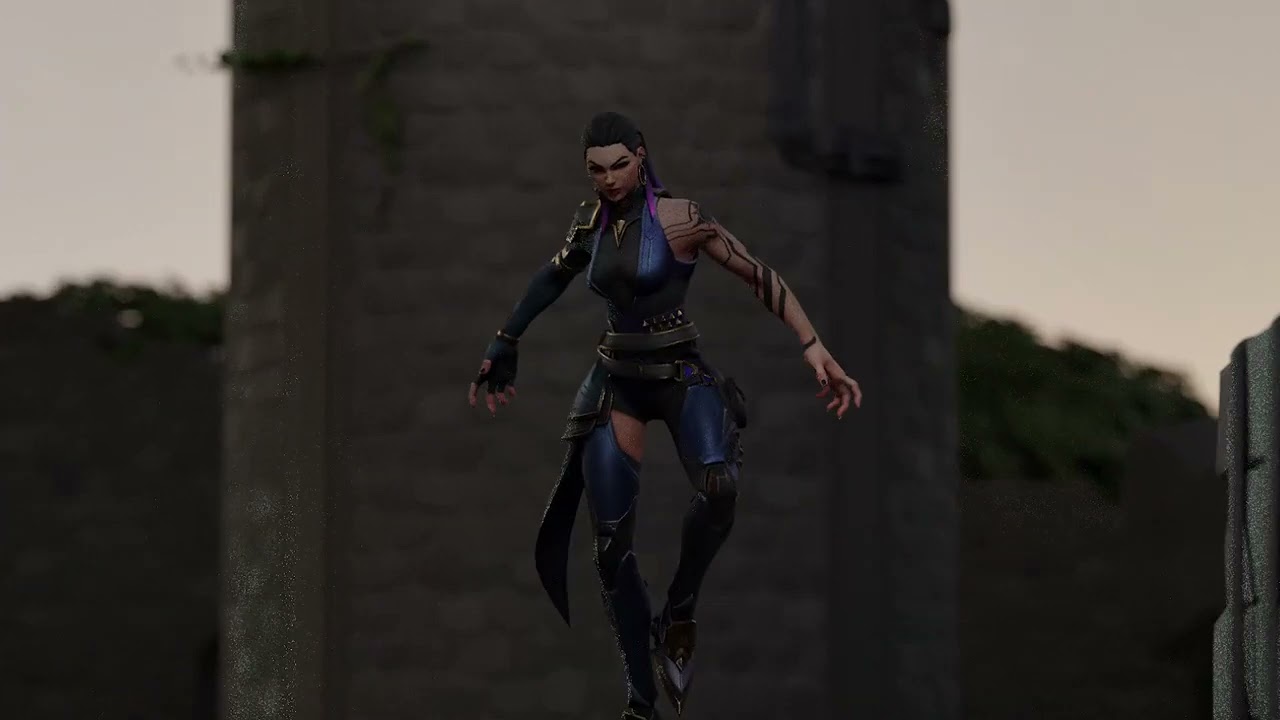 Reyna and Phoenix 3D Animations in Blender