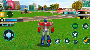Multi Robot Transformer Tank Robot War Games 2025 - Android Gameplay