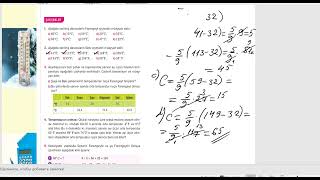 7 ci sinif yeni derslik.seh 19-20.Farangeyt derece selsi#sertifikasiya #yenikitab