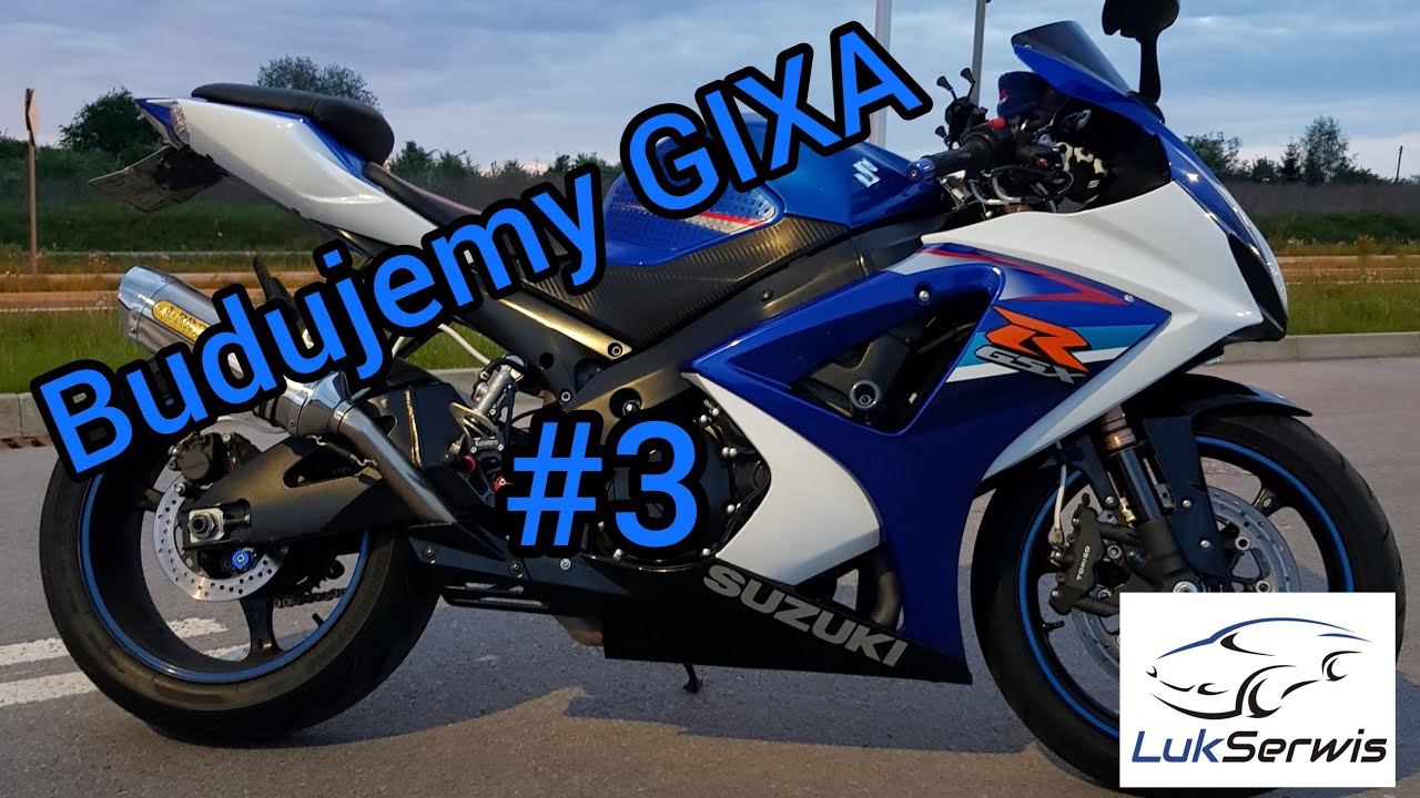 Suzuki GSXR 1000 K7. Nowe części z ASO 3. Budujemy Gixa