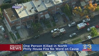 Fire crews on scene of deadly fire in North Philadelphia