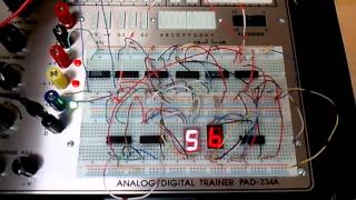 Digital stopwatch circuit