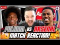 Arsenal 12 fulham match reaction  not good enough arteta out feat saadsfootballcorner