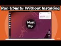 RUN Ubuntu 22.04 From USB Drive With Persistence  Storage