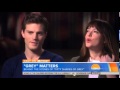 Fifty Shades Behind the Scenes Interview on the Today Show