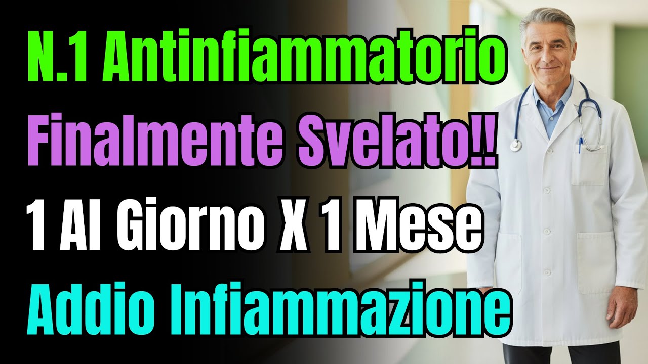 Infiammazione Cronica? Questo Cibo Naturale La Spegne! Ripara Intestino E Articolazioni Subito.