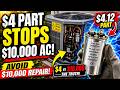 A $4 Premium Part Will Save Your $10,000 AC — The Engineering Secret the HVAC Industry Hides