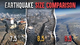 Earthquake Size Comparison by How to Survive 13,186 views 1 day ago 9 minutes, 38 seconds