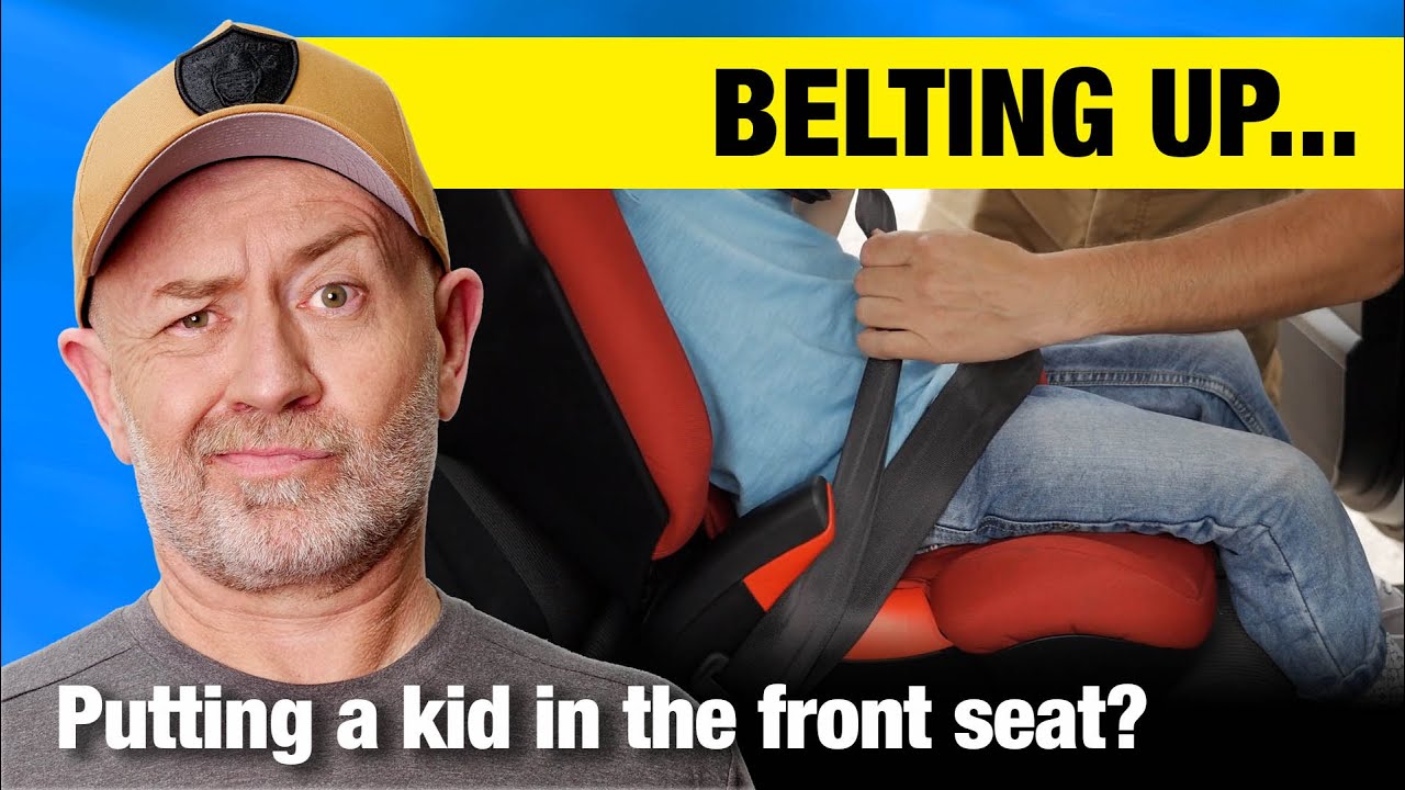 Putting kids in the front seat of cars Auto Expert John Cadogan YouTube