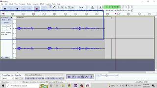 AUDACITY FOR THE BLIND [AUDIO EDITING ENGLISH TUTORIAL PART1 BASIC TRIMMING & WALK THRU THE APP]