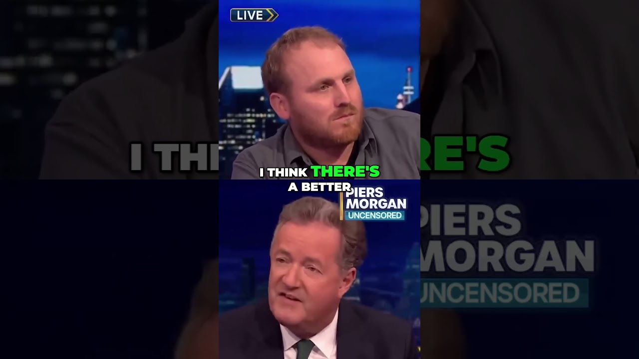Piers Morgan Gives Woke Protester REAL ADVICE! 