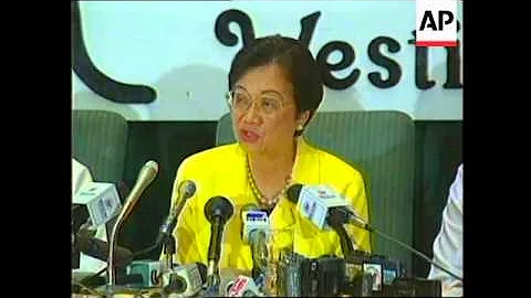 PHILIPPINES: CORAZON AQUINO SEEKS SUPPORT FOR PROT...