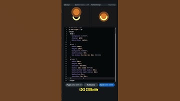 CSS Battle #64 - Door Knob | Solution #cssbattle #codingshorts #coding #css #challenge