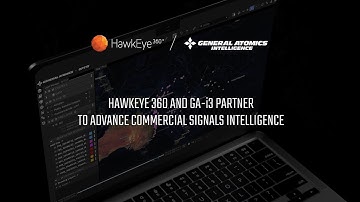 HawkEye 360 & GA-i3 Partner Video