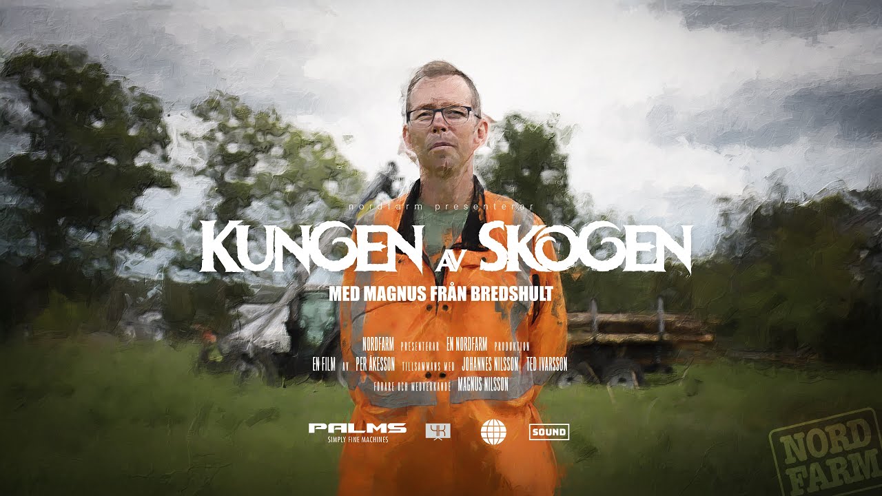 Palms skogsekipage med 8,5 meters kran - Kungen av Skogen