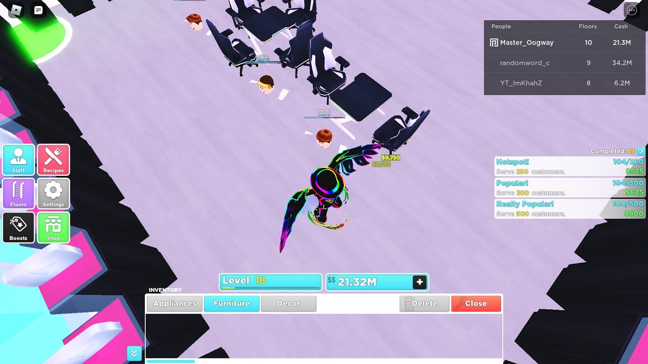 my restaurant script 2022 working