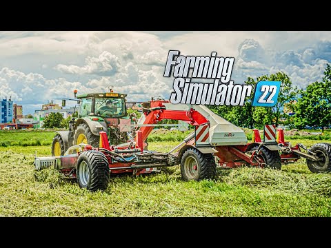 Using NEW DLC to make all the hay season at the Farm | Farming Simulator 22