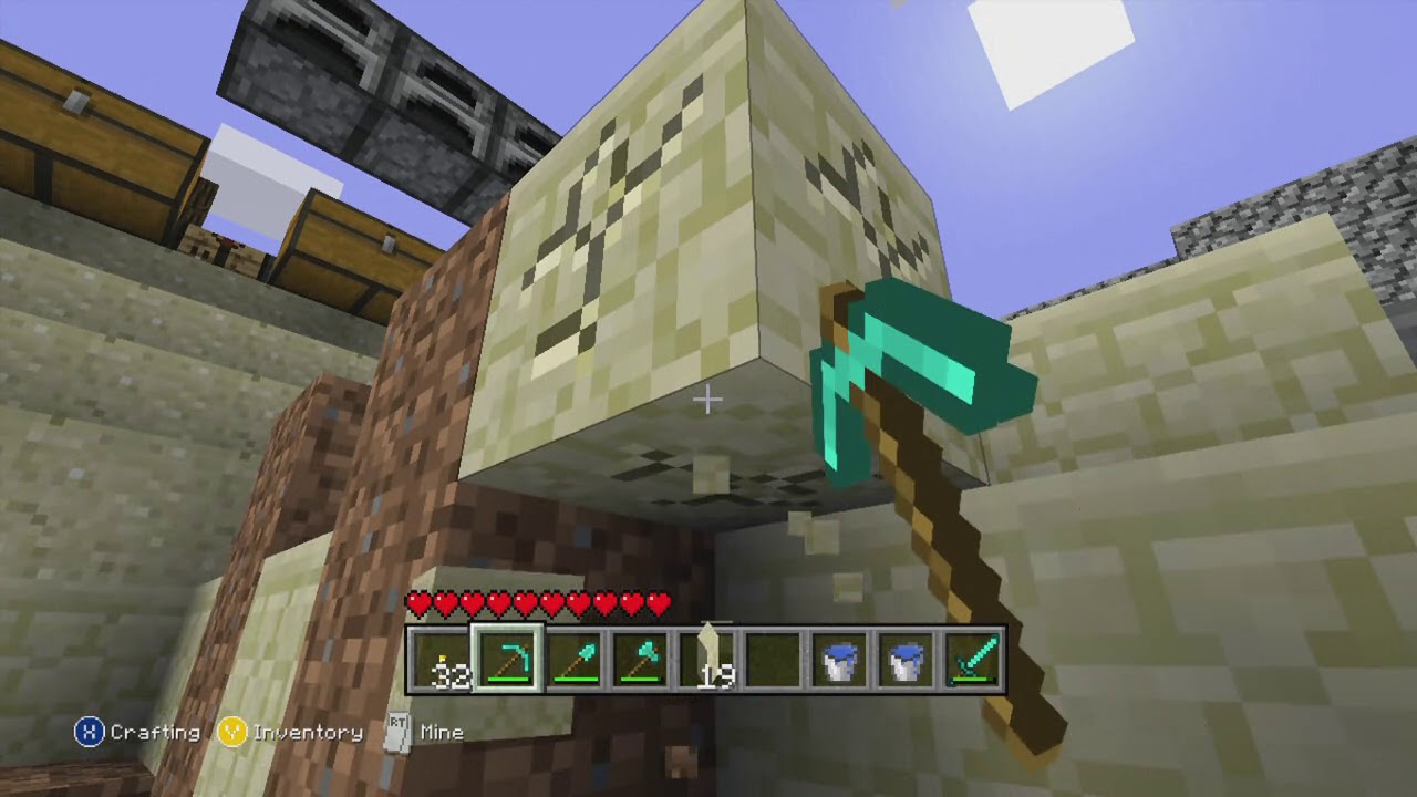 Minecraft Xbox 360 TU1 Lets Play EP 33 Hardcore Survival - YouTube