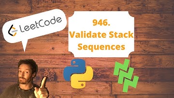 Leetcode - 946 - Validate Stack Sequences - Python