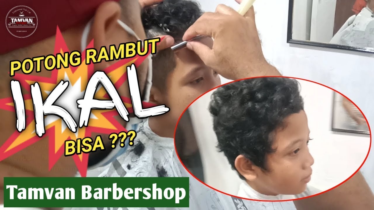 POTONG RAMBUT  IKAL RAPI UNTUK ANAK  ANAK   