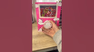 How to make a candy machine #diy #papercraft #craft #crafts #cute
