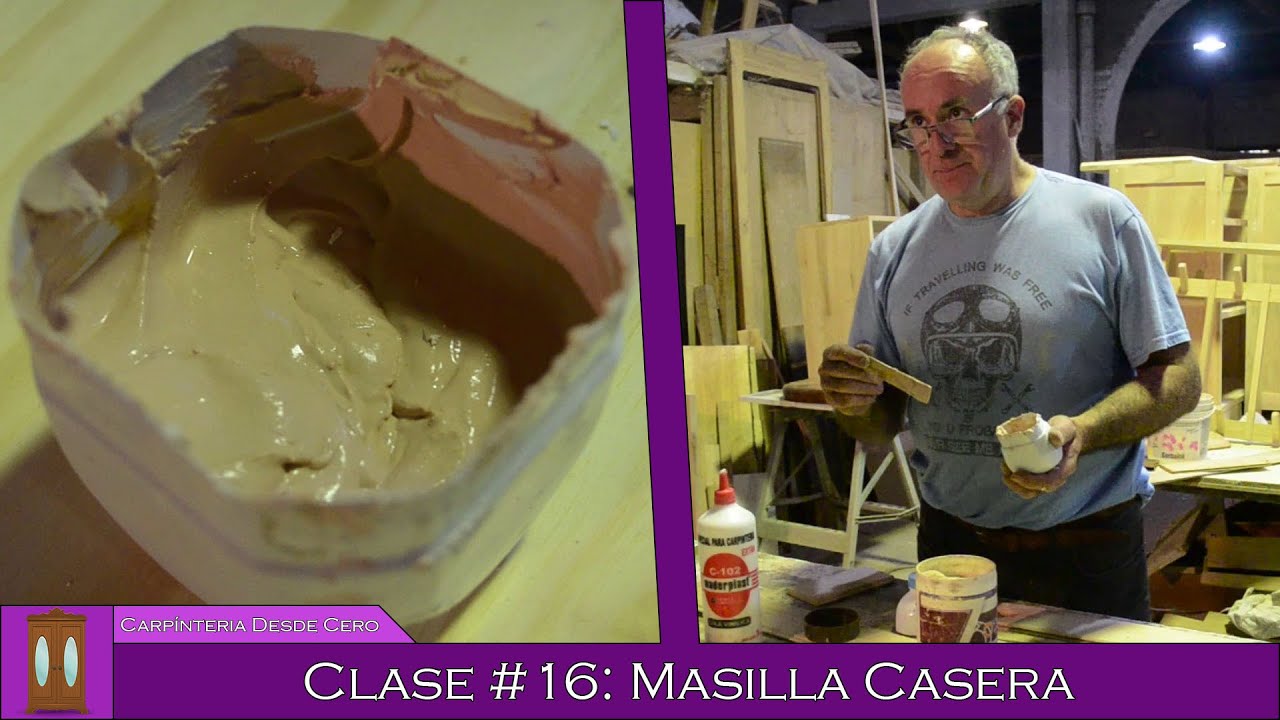 Masilla Casera para Corregir Imperfecciones ✍♻📖