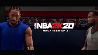 Nba 2k20 my career ep 2 - its like that kawhi!!